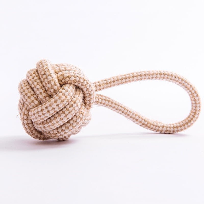 Hemp rope chew toy